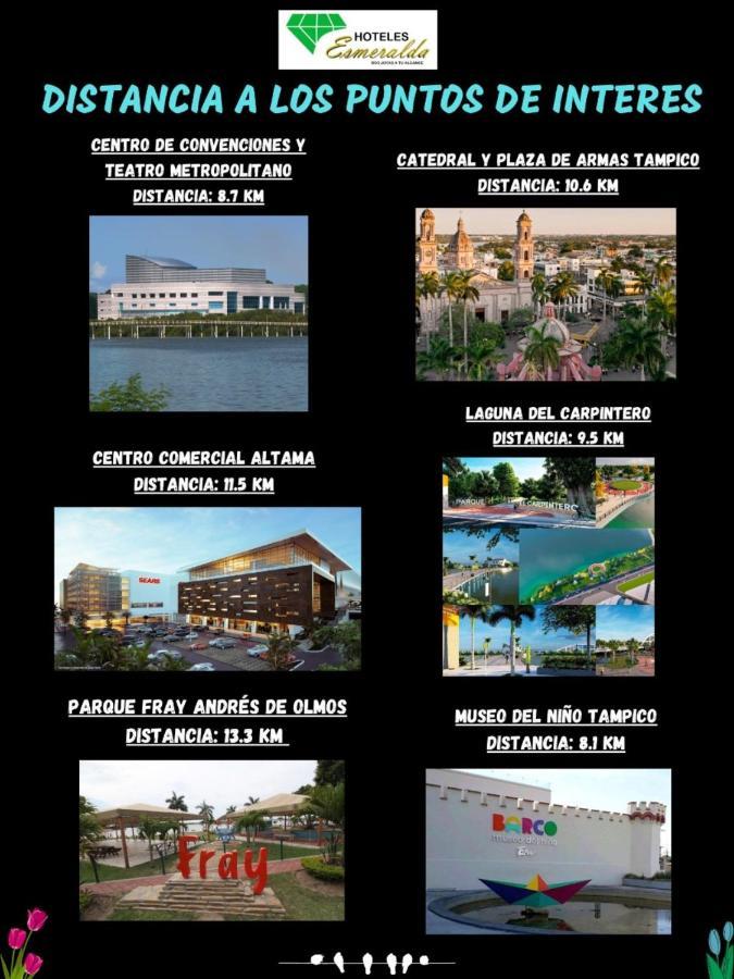 Hotel Esmeralda Tampico Eksteriør bilde